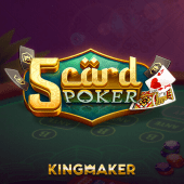 5 Card Poker cards game on ninogaming apk
